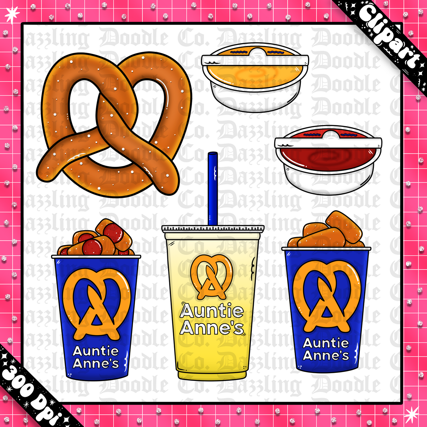 Let’s get pretzels Clipart
