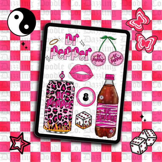 Y2K soda Clipart