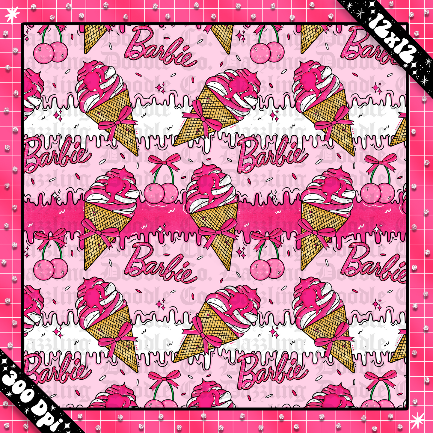 Pink Doll Ice Cream