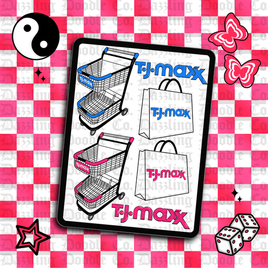Let’s Go Shopping Clipart