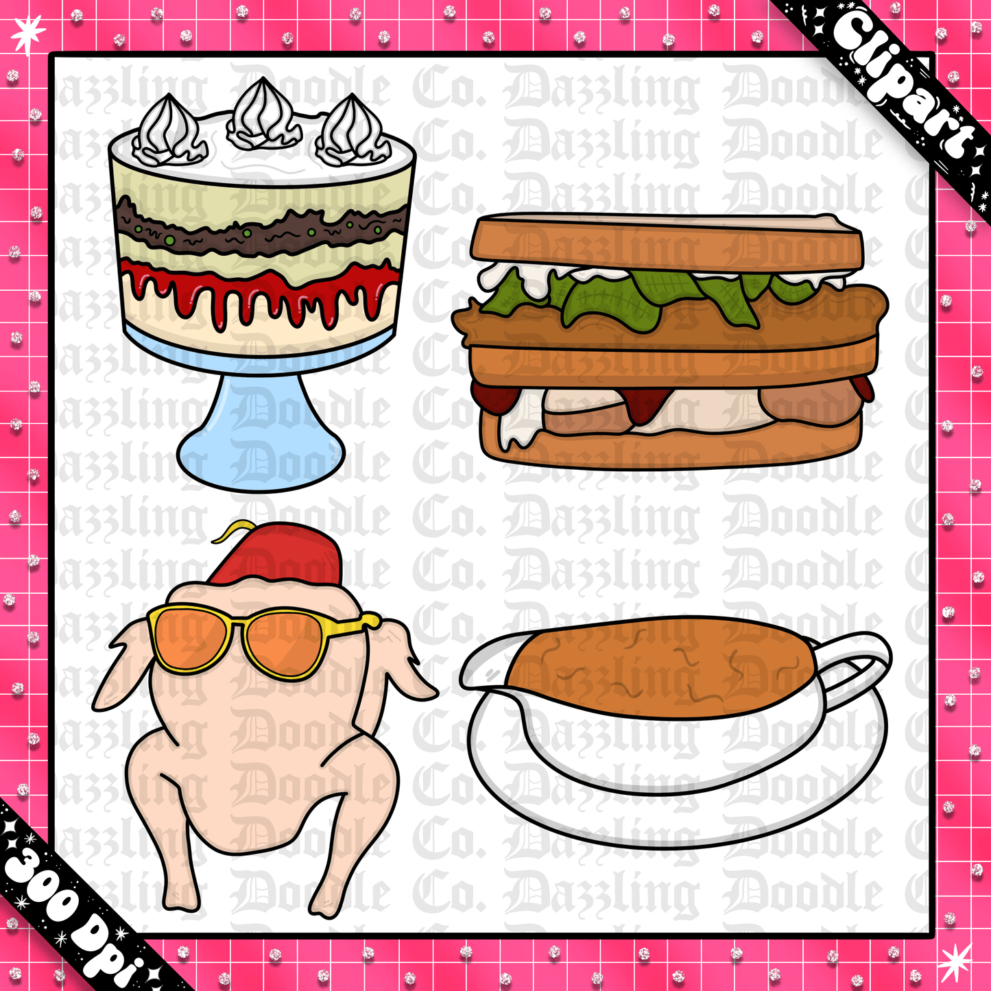 Friendsgiving Clipart