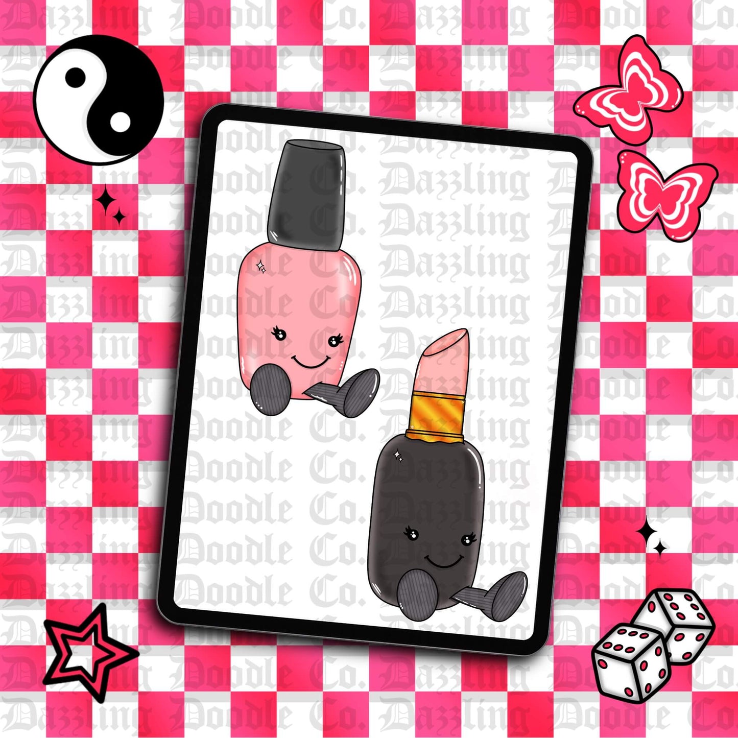 Day 1 Girly JC clip art