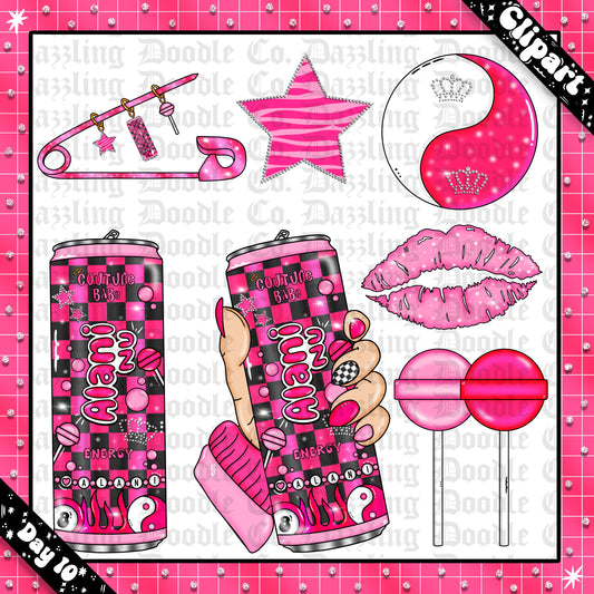Y2K energy Clipart