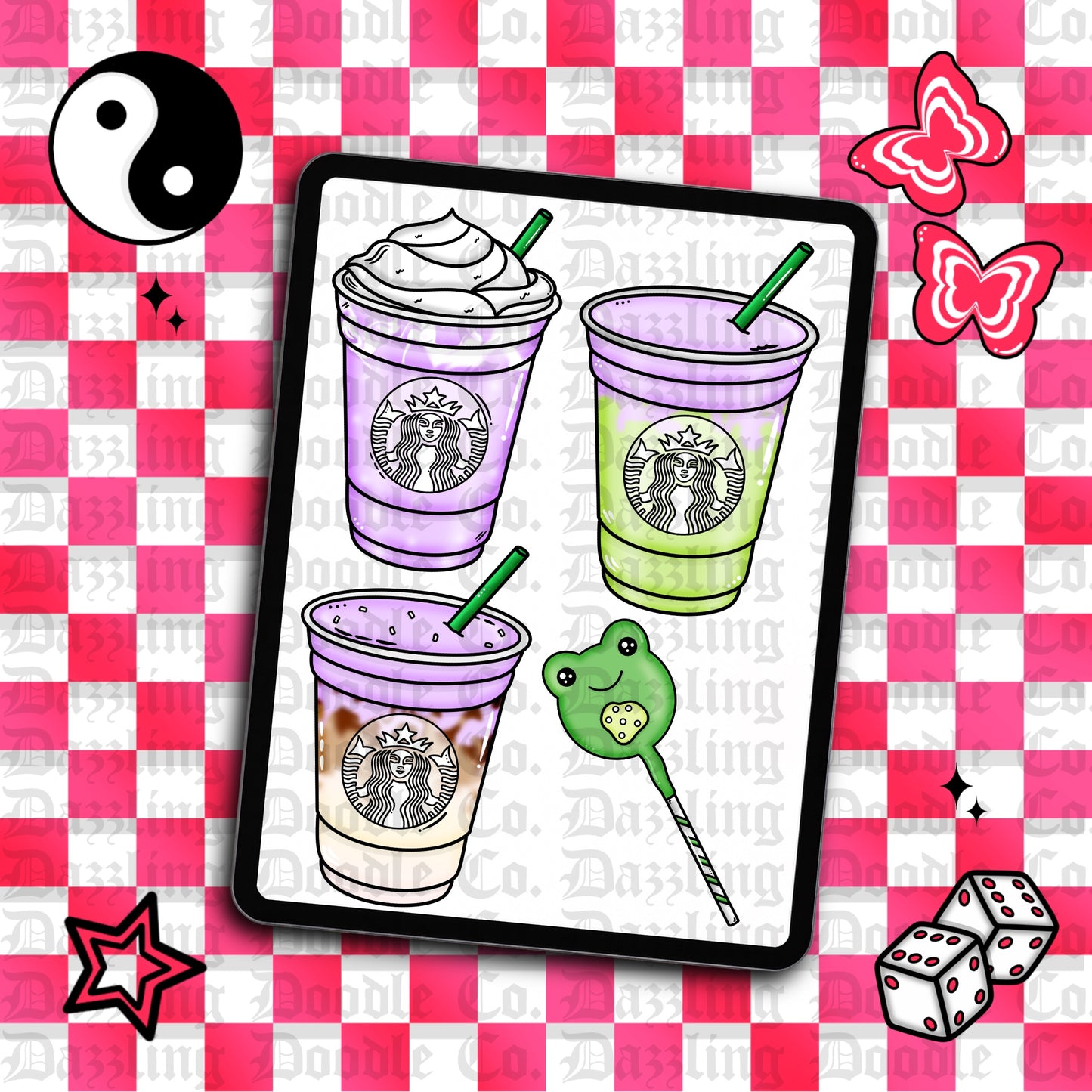 Spring coffees Clipart