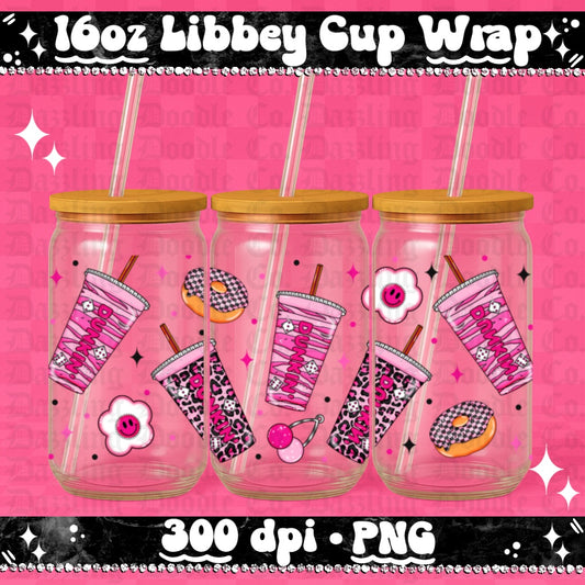 Y2K Coffees Cup wrap