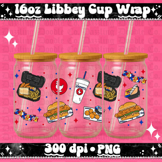 Fast Food Cup Wrap